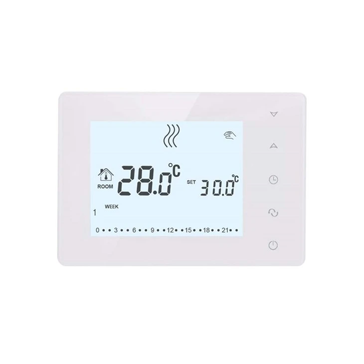 Thermostat de chaufferie à gaz WiFi filaire alimenté par batterie BOT-W306-WIFI