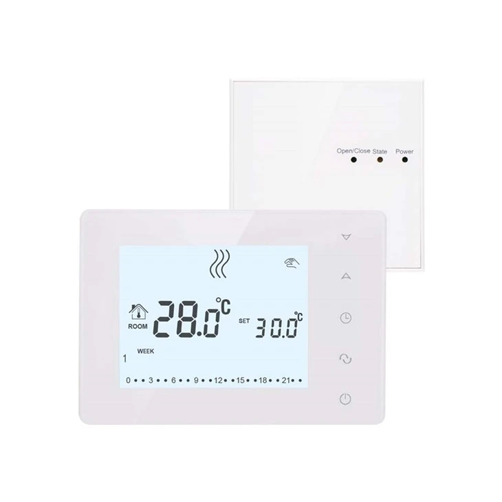 Thermostat de chaudière sans fil RF alimenté par batterie BOT-X306
