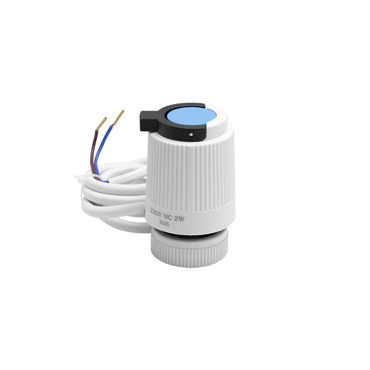 Actionneur thermique RZ-AK 230 V normalement fermé pour systèmes de chauffage par le sol