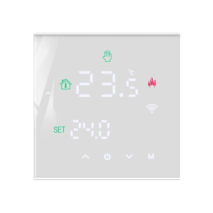 Thermostat de chaudière à écran tactile blanc TGW60-WIFI-WPB