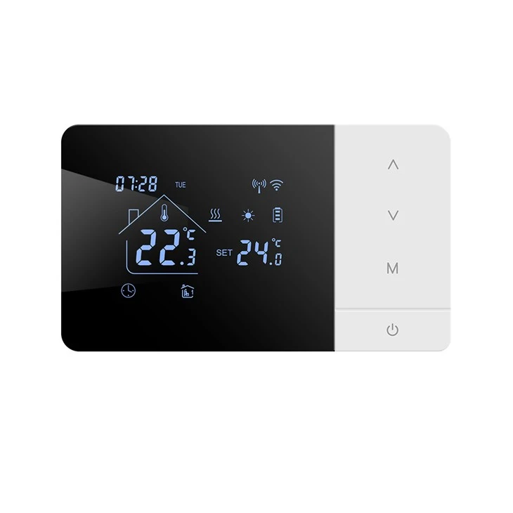 Thermostat de chaudière à gaz numérique filaire bot-w 506- zigbee