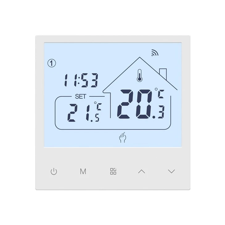 Thermostat de chaudière à gaz WiFi grand écran LCD TDR48